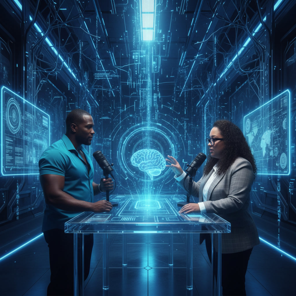 Hosts of the Entelijans & Teknoloji podcast
