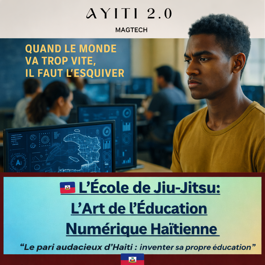 Couverture — L'École de Jiu-Jitsu — L'Art de l'Éducation Numérique Haïtienne
