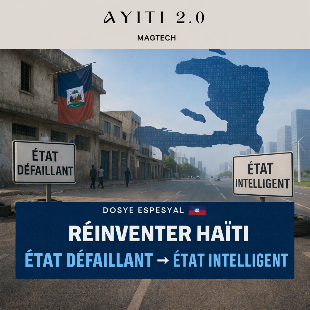Couverture — Réinventer Haïti. De l'État défaillant à l'État intelligent