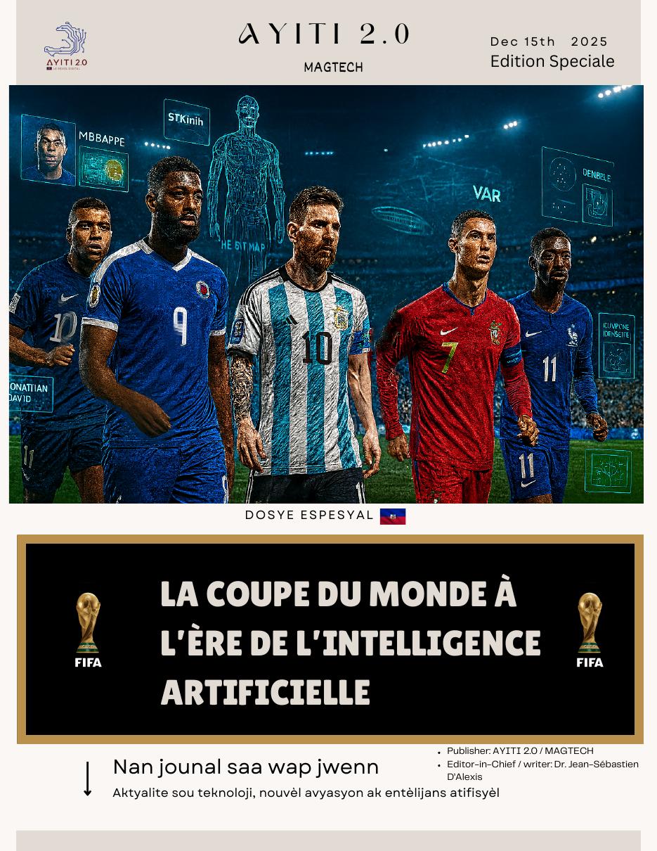 Couverture — La Coupe du Monde à l'Ère de l'Intelligence Artificielle
