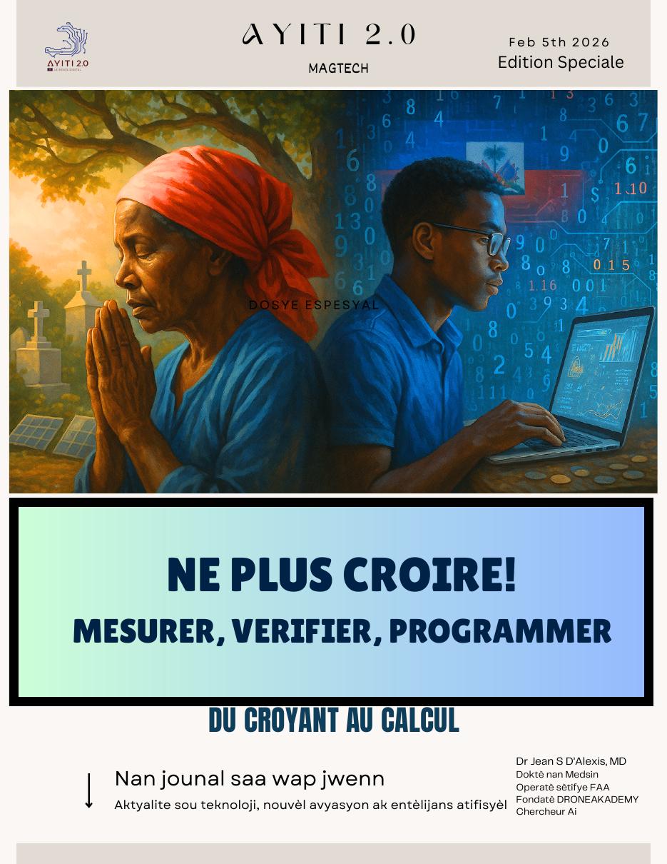 Couverture — Ne Plus Croire.
 Mesurer, Vérifier, Programmer